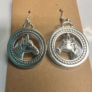 Horse earrings